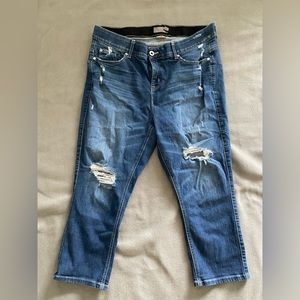 Torrid crop skinny jeans